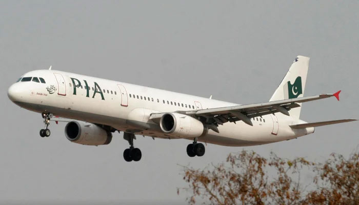 A Pakistan International Airlines (PIA) plane prepares to land at Islamabad airport.  — Reuters/File