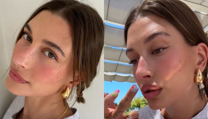 Hailey Bieber is sharing her summer makeup routine with fans