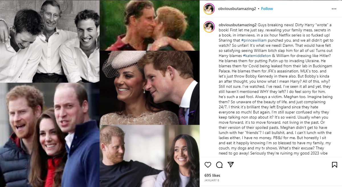 Jennifer Aniston continues to like posts against Prince Harry and Meghan