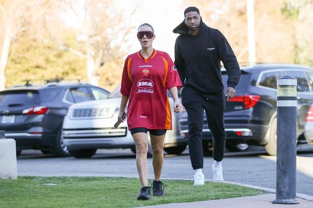 Kim Kardashian and Tristan Thompson enjoyed a night out together ( Image: GC Images)