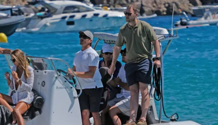 Leonardo DiCaprio and Arabella Chi soak up the sun in Ibiza getaway