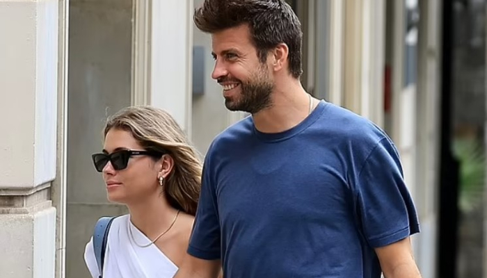 Gerard Piqué spotted hand in hand with Clara Chia Marti as they enjoy lunch