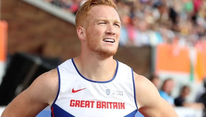 Olympian Greg Rutherford gives an update after being rushed to the hospital