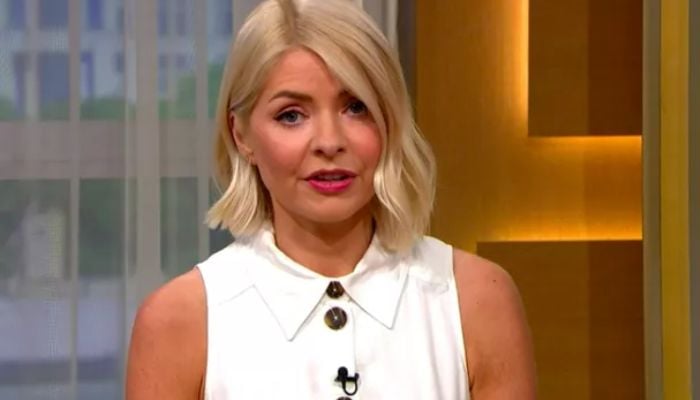 Holly Willoughby stuns in a chainmail dress in new photos