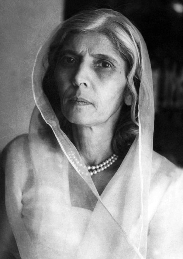 Mother of the Nation Mohtarma Fatima Jinnah. — Twitter