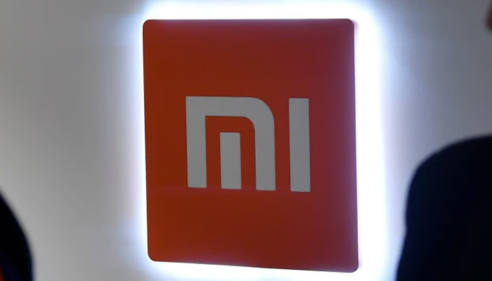 Xiaomi logo at a launch event in 2016. — Reuters