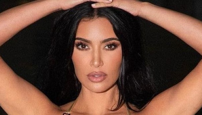 Kim Kardashian S Captivating Photos Raise Questions About Late Night Swim Celebspop Site