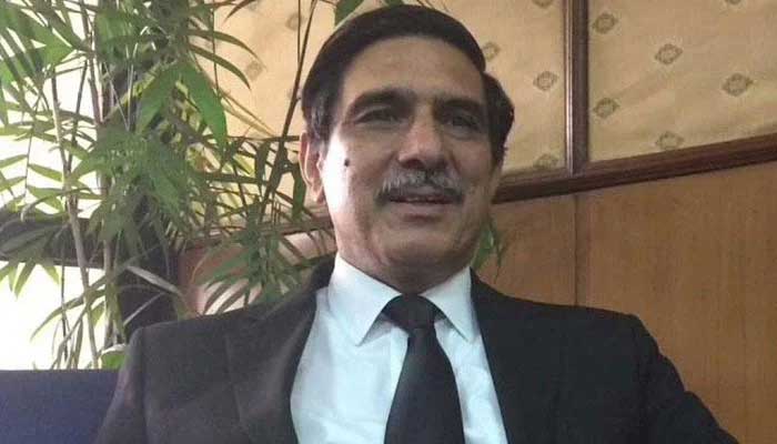 Khawaja Haris, the lead counsel of Pakistan Tehreek-e-Insaf (PTI) chief. — Geo News/File