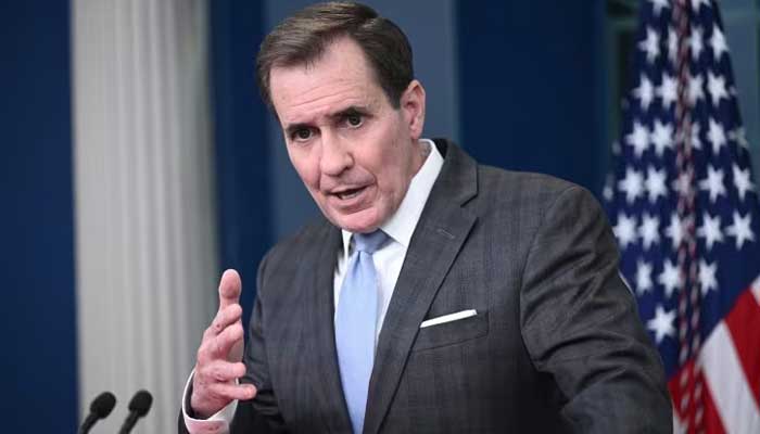 White House National Security Council spokesperson John Kirby speaks during a news conference at the White House. — AFP/File