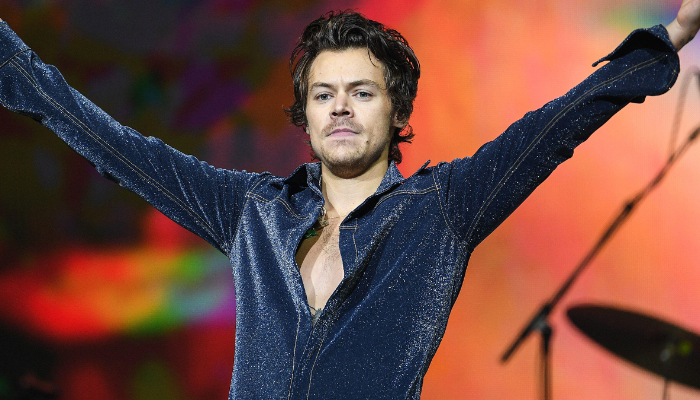 Harry Styles makes a splash on hottest day, flaunts tattoos at London pond