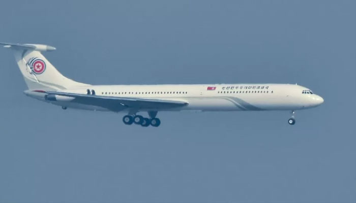 The IL-62 jet was used to transport North Koreas delegation to the 2018 Winter Olympics in South Korea