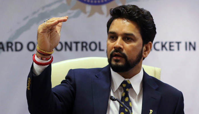 Indian Sports Minister Anurag Thakur. — Reuters/File