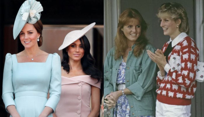 Kate Middleton, Meghan Markle unfair comparison reminds fans of Princess Diana, Fergie era