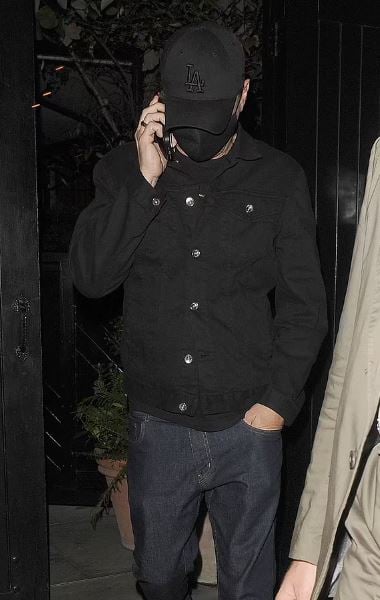 Leonardo DiCaprio makes a masked appearance at Londons Chiltern Firehouse (Copyright: Goffphotos.com)