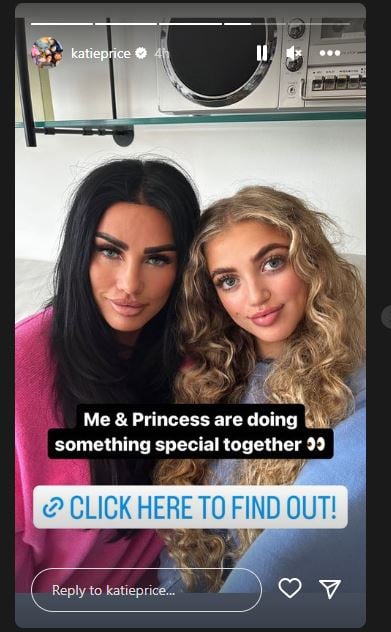 Katie Price announces exciting makeup tour with daughter Princess