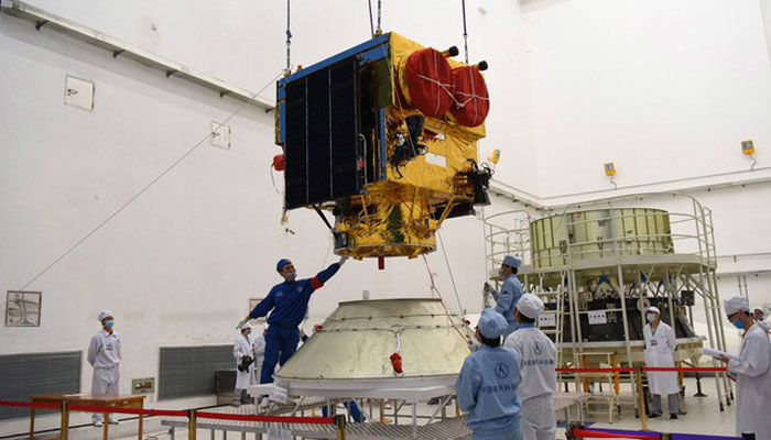 PakTES-1A, Pakistan’s indigenously developed remote sensing satellite, was launched from northwest China along with PRSS-1 in July, 2018. — PID