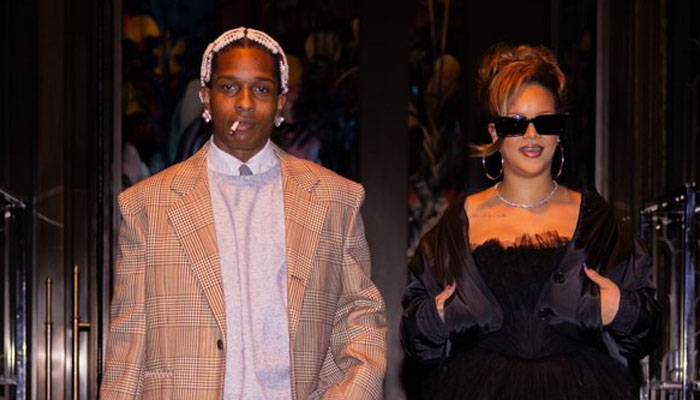 Rihannas fans are in a frenzy after she served a stunning look on date with A$AP Rocky