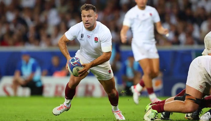 Englands scrum-half Danny Care on the charge. Planet Rugby