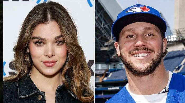 Hailee Steinfeld radiates team spirit at Josh Allen’s Buffalo Bills' game