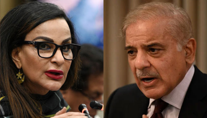 PPPs Sherry Rehman (left) and PML-N President Shehbaz Sharif. — AFP/File