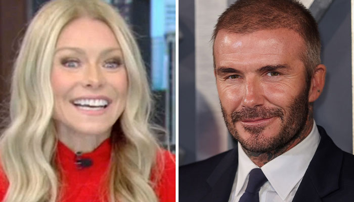 Kelly Ripa publicly admits to thirst over David Beckham