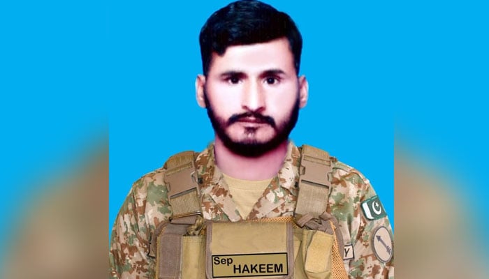 Pakistan Army soldier Abdul Hakeem. — ISPR