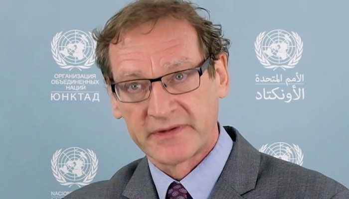 Richard Kozul-Wright, director of the United Nations Conference on Trade and Development (UNCTAD). — YouTube/Screengrab/UNCTAD