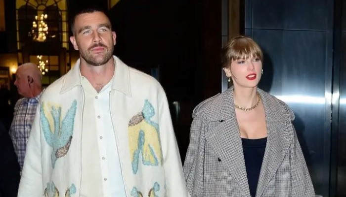 Travis Kelce sets the record straight on Taylor Swift date night