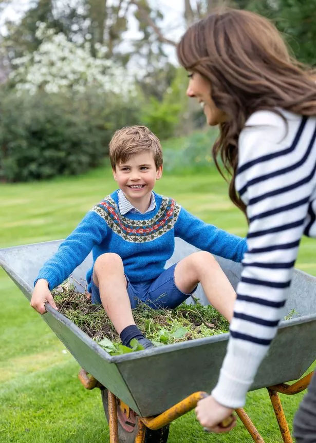 Kate Middleton and Prince Louis