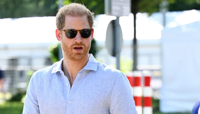 Prince Harry looks like a sad and lost boy