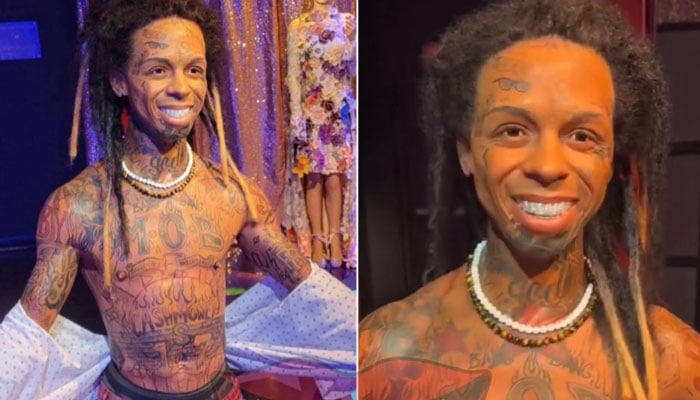 Lil Wayne gets honest about wax statue at Hollywood Wax Museum