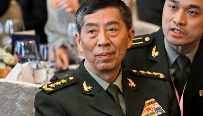 Chinas Defence Minister Li Shangfu attends the 20th IISS Shangri-La Dialogue in Singapore June 2, 2023.