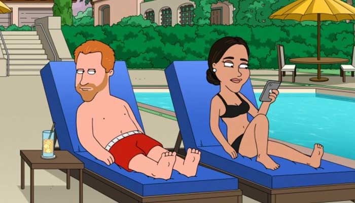 Meghan and Harry ridiculed by Family Guy