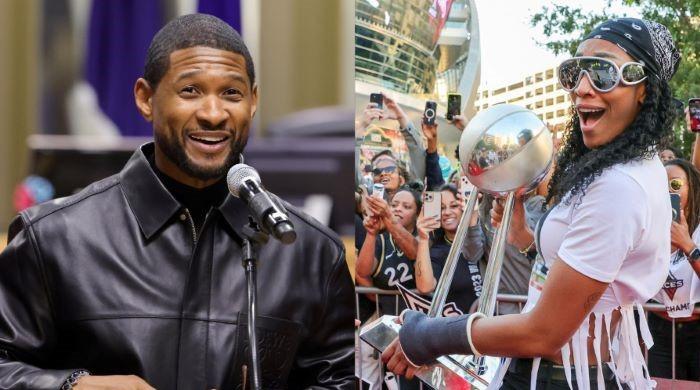 Usher extends warm gesture to LA Aces following WNBA Championship