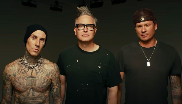 Blink-182 Perform at Denny's for 'What the F Is Up' Meme