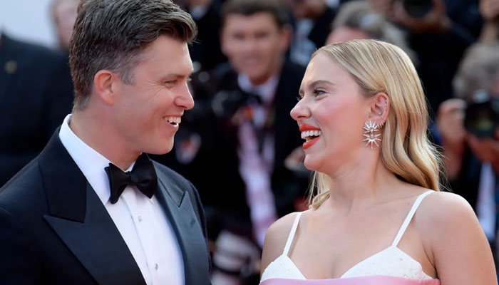 Scarlett Johansson, Colin Jost hilarious antics in BTS clip: Watch
