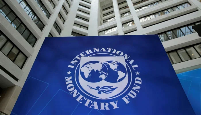 Logo of the International Monetary Fund. — AFP/File