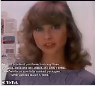 Is Taylor Swift a time traveler? Fans astounded by 1981 ad resemblance