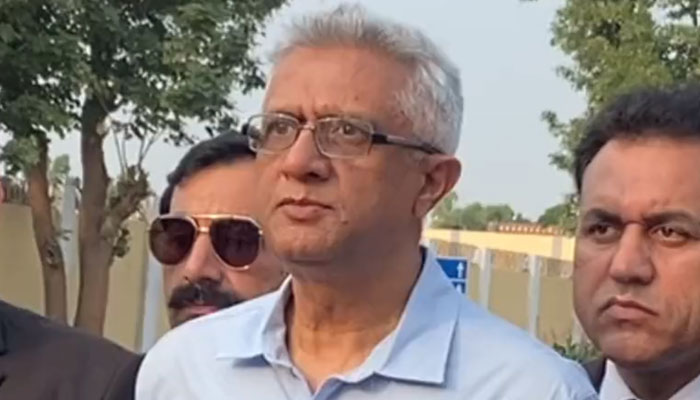 Dr Faisal Sultan speaks in this still taken from a video on November 2, 2023. — X/@PTIofficial