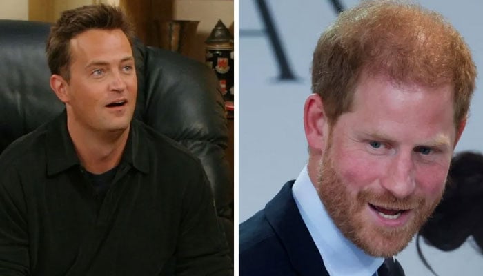 Prince Harry reveals Matthew Perry reminded him of Princess Diana