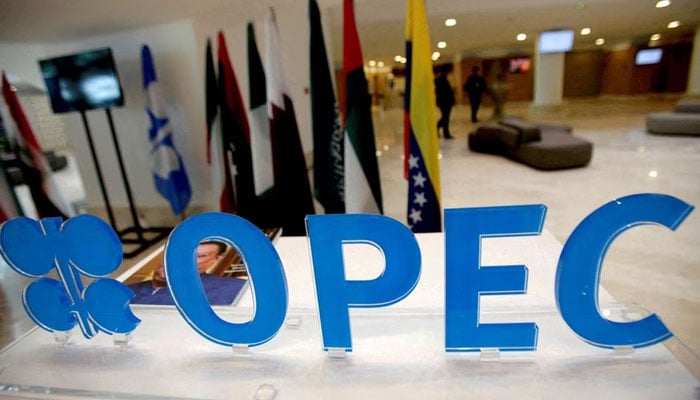 The OPEC logo pictured ahead of an informal meeting between members of the Organization of the Petroleum Exporting Countries (OPEC) in Algiers, Algeria, September 28, 2016.—Reuters