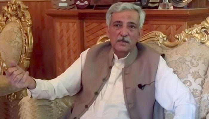 Former FIA DG Bashir Memon is seen speaking in this still taken from a video. — YouTube/Matiullah Jan’