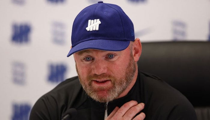 Soccer Football - Birmingham City - Wayne Rooney Press Conference - St Andrews, Birmingham, Britain - October 12, 2023 Birmingham City manager Wayne Rooney during the press conference Action .—Reuters