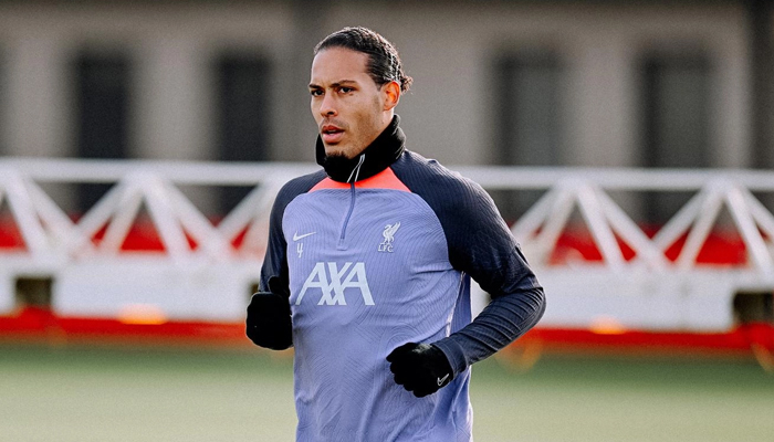 Liverpool captain Virgil van Dijk. — Liverpool