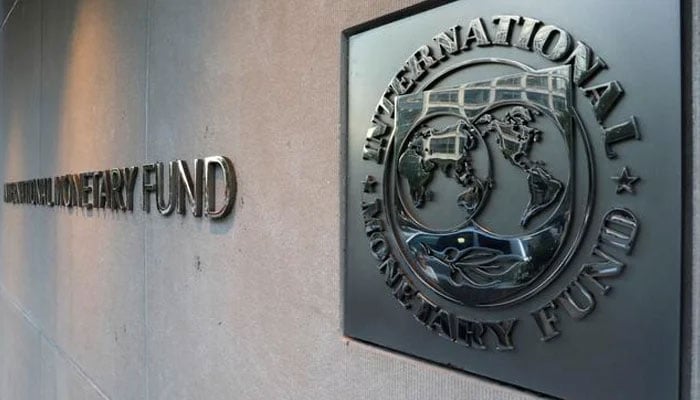 International Monetary Funds logo outside its headquarters in Washington DC. — Reuters/File