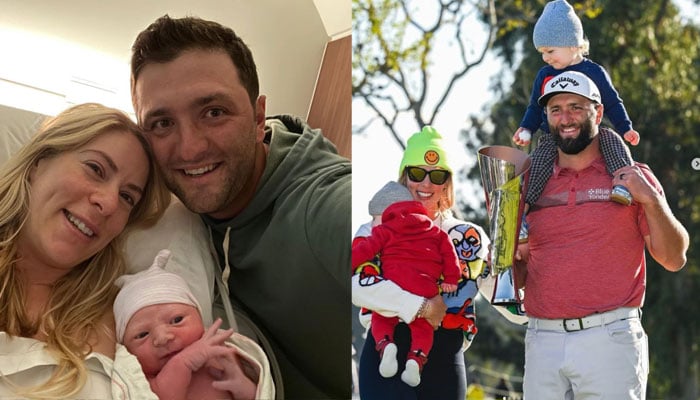 Kelley Cahill: Meet Ryder cup star Jon Rahms stunning wife and children.—Instagram@JonRahm