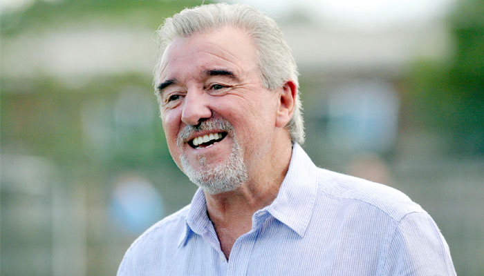 This photo shows former England manager Terry Venables in his role as Wembleys technical advisor before an A Cup Qualifying Round One game against Uxbridge. — Reuters/File