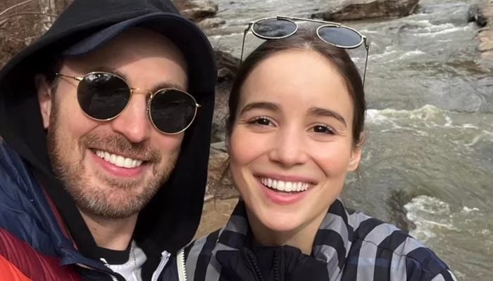 Alba Baptista flashes sparkly Chris Evans wedding ring