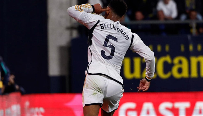 Bellingham was signed by the Whites for a record €103 million fee. — X/@BellinghamJude