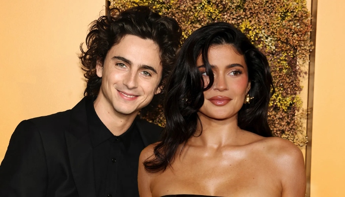 Photo Kylie Jenner, Timothee Chalamet’s secret engagement laid bare at Wonka Party